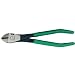 Stahlwille 66016110 Steel Side Cutter with Polished Head, Dip-Coated Handle with Sure-Grip Surface, 110mm Length