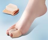 Gel Bunion Corrector Toe Protector Straightener Spreader with Tube Bandage