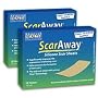 24 - 3" x 1.5" Self-Adhesive, Professional Grade, Reusable Strips - 2-Packs of 12 ScarAway Silicone Scar Sheets - For the Treatment and prevention of Scars - Perfect for treatment of multiple scars up to 3" or wear side by side for larger scars ~The Solution for Scars - Scar Treatment - Scar Reducer - Clinically Proven Safe and Effective - DRUG FREE ~ Heals Scars Permanently.