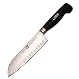 Henckels Four Star Santoku with Hollow-Edge
