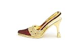 Swarovski Crystal Red High Heel Business Card Holder