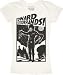 Edward Scissorhands Johnny Depp Vintage Poster T-Shirt - Natural Cream