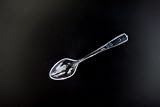 50 mini-cuillères plastique jetables transparentes pour mise en bouches