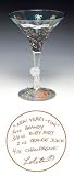 Lolita Holiday Glassware Martini - New Years