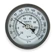 Industrial Grade 1NGE8 Thermometer, Dial Size 5 In, 0 to 250 F