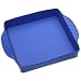 Roshco Silicon Square Cake Pan, Blue