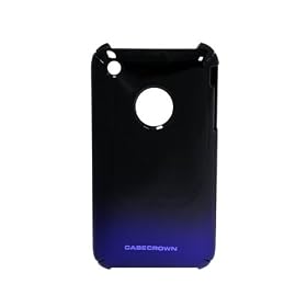 CaseCrown iPhone 3GS 3G Metallic Gradient Fade Case (Blue)