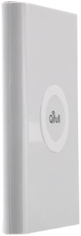 Qifull QT80 Qi Standard Wireless Charger 7000mAh Power Bank for Google Nexus 5 /4 /7 Nokia Lumia 920 /820 HTC 8X (White)