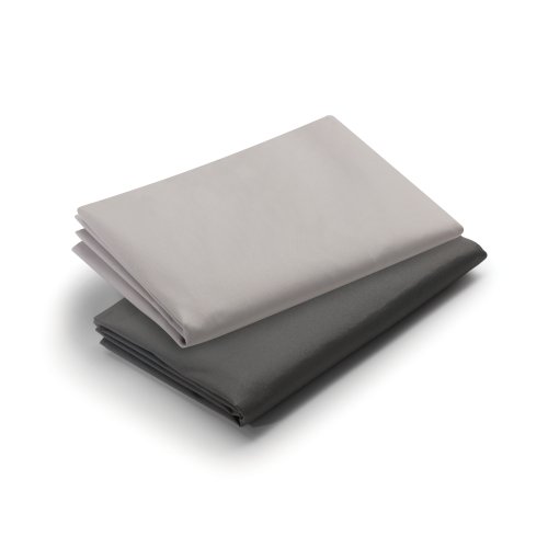 Graco Pack  n Play Playard Sheet, Dark Gray/Pale Gray, 2 Count