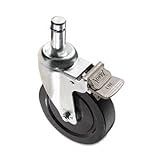 Alera Optional Casters For Wire Shelving 600lbs/Caster Gray 4/Set Four 5in  ....