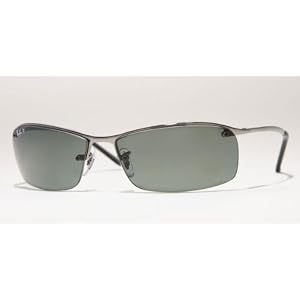 RAY BAN 3183 004 9A GUNMETAL POLARIZED SUNGLASSES