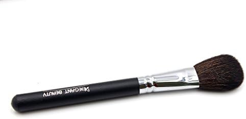 EIEGANT BEAUTY Professional Blush Brush, Goat hairs,Copper Ferrule, Beech Wooden Handle with Black Color Painted