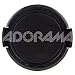 Adorama Snap-On - Lens cap - black - plastic