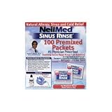 Cover of NeilMed's Sinus Rinse Pre-Mixed Packets, 100-Count Boxes (Pack of 2)