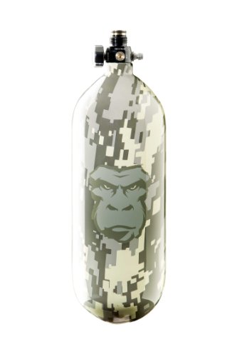 Guerrilla Air 4500 psi Carbon Fiber Tank w/Myth (click-a-size) (Camo, 100ci) On Sale