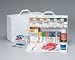 2 Shelf industrial station- 515 piece- metal cabinet- 1 ea.