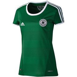 Adidas DFB Deutschland Auswärts-Trikot Damen EM2012 Farbe: grün/weiß, Größe: L