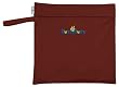 FuzziBunz Zippered Diaper Tote, Choco Truffle