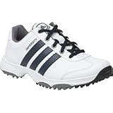 adidas Jr. University AT White/Navy (WIDTH: Medium, SHOE SIZE:6.5)
