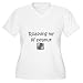 Roasting my lil peanut Women's Plus Size V-Neck T-