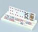 Set Of 2 Plastic Domino And Card Rack - Dominoes Domino Racks