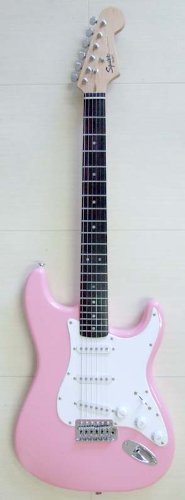 SQUIER by FENDER BULLET with TREMOLO/PINK エレキギター
