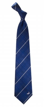 Los Angeles Dodgers Oxford Stripe Woven Silk Necktie