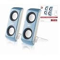 Trust Portable Notebook Speakers blau