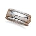 Mens Polished Spin Sterling Silver Ring