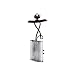 Somerset Collection 1-Light 16 Golden Graphite Mini Pendant with Frost Clear Ice Glass 6199-1-58