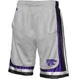 Kansas State Wildcats Gray Surge Workout Mesh Shorts