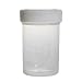 Samco Scientific 02 0122 Non-Sterile Specimen Container with 48mm Narrow Mouth Diameter, Natural Bio-Tite Cap, Pre-Assembled, 90mL Capacity (Case of 400)