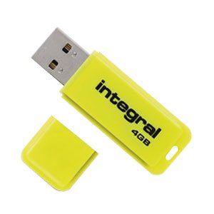 INTEGRAL 32GB USB-Stick NEON gelb Preisvergleich