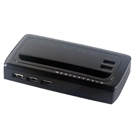 MCL Samar - USB2-H110 - Hub USB 2.0 avec alimentation - 10 ports