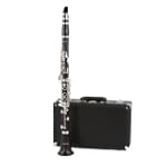 Maybach Intermediate Clarinet, Genuine Ebony w Sterling Silver Plated Keys, Accessories and 1 Year Warranty
