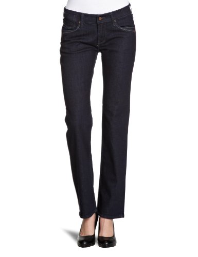 MUSTANG Jeans Damen Jeans Regular Fit, 3580-5163-590, Gr. 31/34, Blau (rinse washed) Preisvergleich
