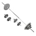 Regular 160 Lb. Weight Set
