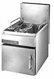 Liquid Propane Cecilware GF-16 18 Pound Countertop Gas Fryer with Baskets