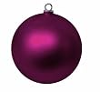Matte Purple Passion Commercial Shatterproof Christmas Ball Ornament 12" (300MM)