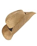 Big Accessories Straw Cowboy Hat BX014