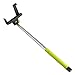InnoGear Adjustable Extendable Wireless Bluetooth Monopod Handheld Self Portrait Self Timer Selfie Stick with Remote Shutter Function for iPhone 4 4s 5 5s 5c 6 6 Plus, Samsung S3 S4 Note 2 Note 3, HTC One, Sony Xperia, LG, Compatble with IOS 4.0/ Android 3.0 or Above System (Green)