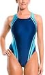 Speedo Women's Race Xtra Life Lycra Quantum Solid Splice Superpro Back One Piece Swimsuit