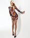 Apparel : BCBGMAXAZRIA Long-Sleeved Brushstroke-Print Jersey Dress