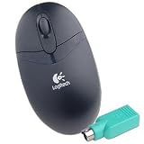 Logitech Cordless 3-Button Optical Scroll Mouse (Black)