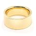 14K Yellow Gold Wedding Bands 8mm flat comfort-fit