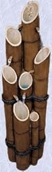 bamboo fountain oriental style scuplture yardart garden