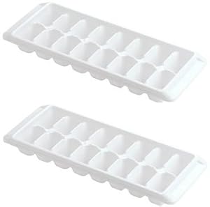 Rubbermaid White Ice Cube Tray (Pack of 2)