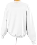 JERZEES - Crewneck Sweatshirt. L White