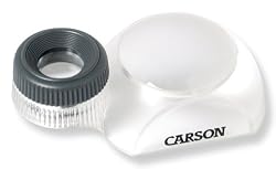 Carson Optical Dualview 3X Power Loupe Magnifier