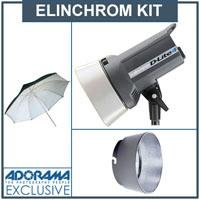 Elinchrom D-Lite4 it 400Ws Monolight with Skyport Wireless Receiver - Bundle - with Elinchrom Reflector 16 cm 90°.,Adorama 40